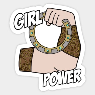 Xena Girl Power Sticker